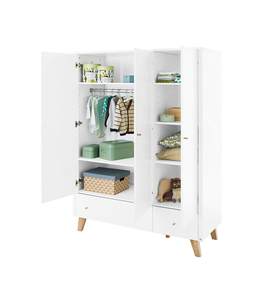 3-tlg. Babyzimmer Pan breit groß