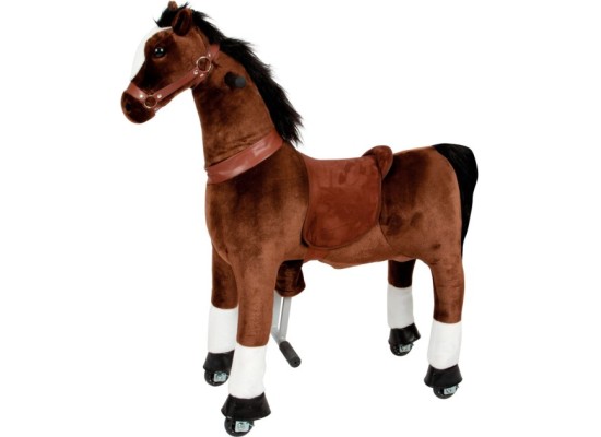 Reitpferd auf Rollen