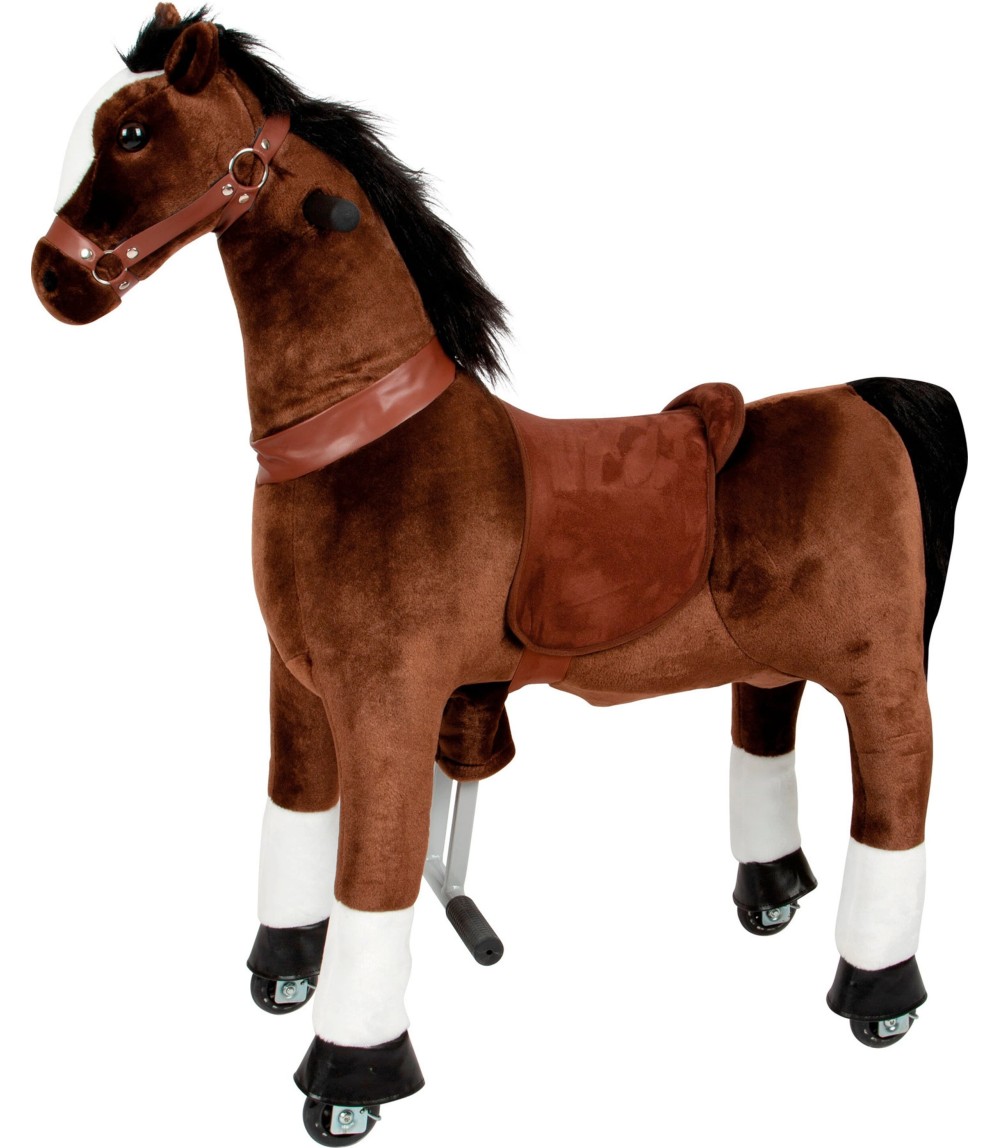 Reitpferd auf Rollen