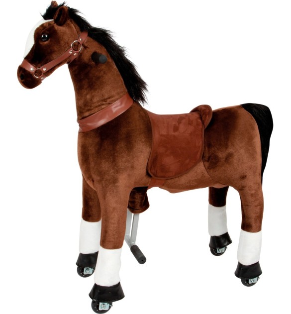 Reitpferd auf Rollen