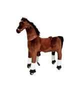 Reitpferd auf Rollen