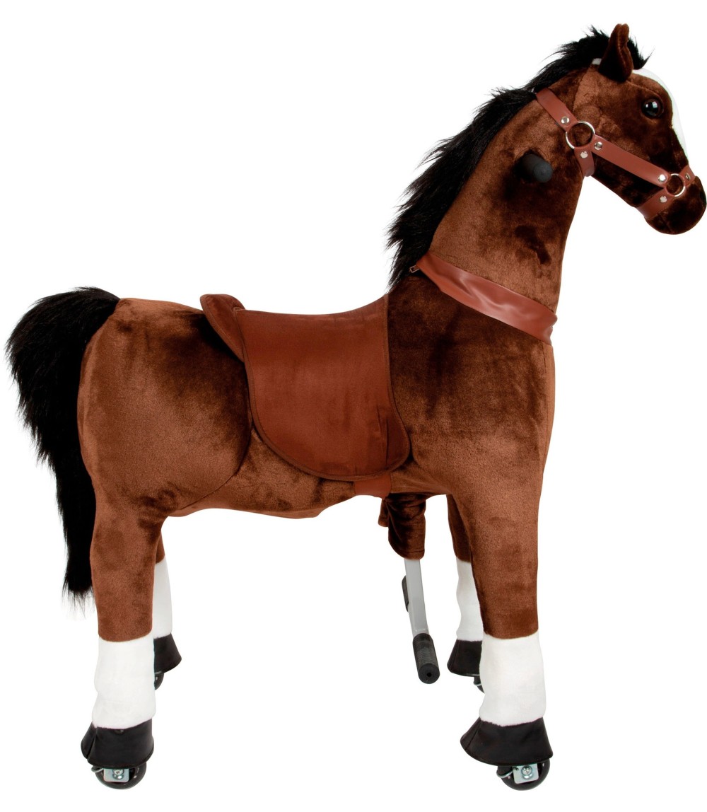 Reitpferd auf Rollen