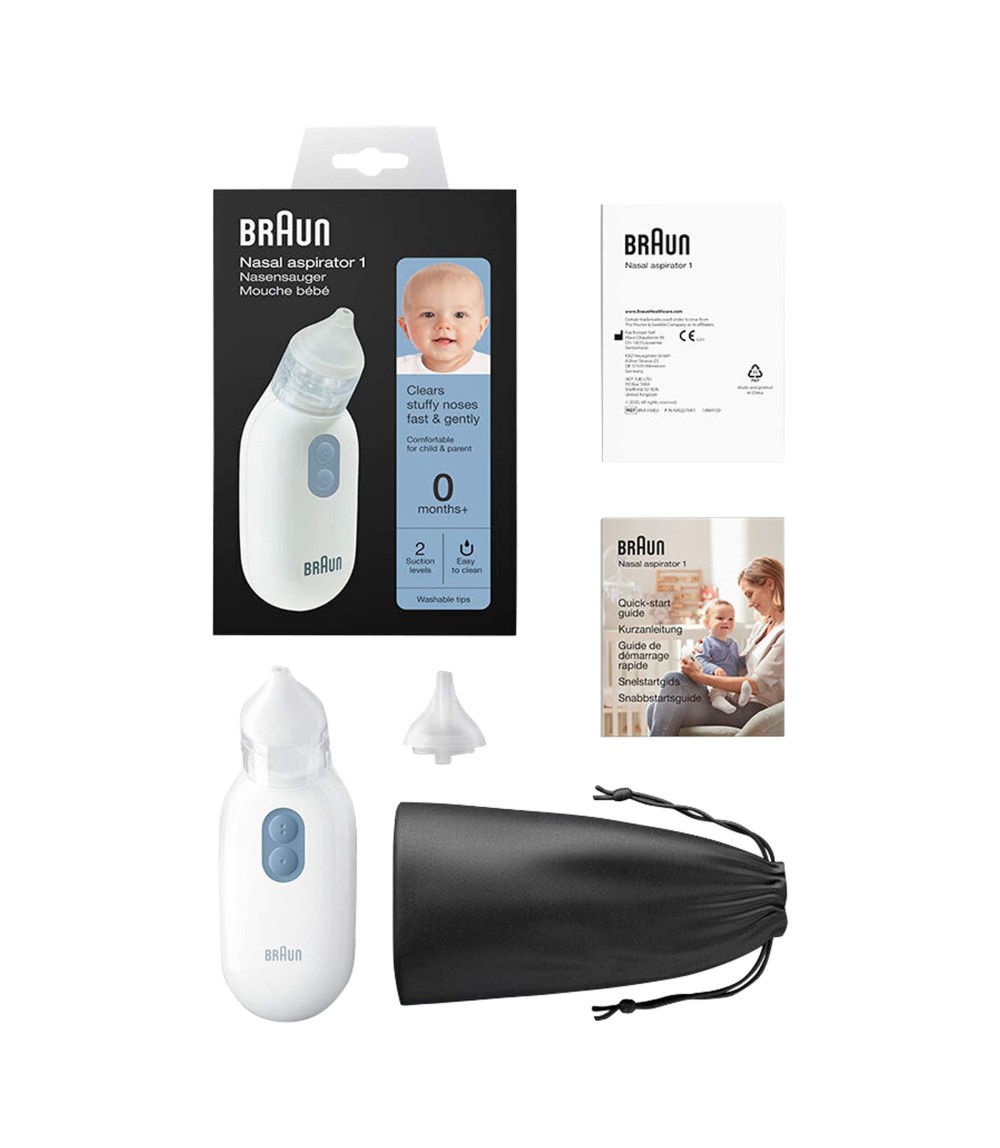 Elektrischer Nasensauger für alle Altersgruppen 0+, BNA100EU