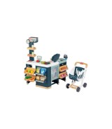 Kaufladen Maxi-Supermarkt mit Einkaufswagen