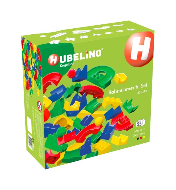 Kugelbahn Bahnelemente Set 55-tlg.