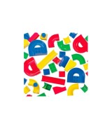 Kugelbahn Bahnelemente Set 55-tlg.