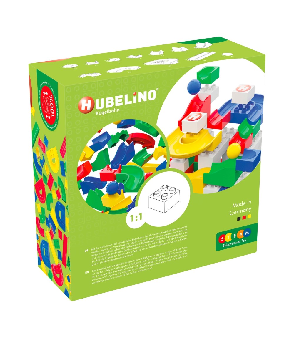 Kugelbahn Bahnelemente Set 55-tlg.