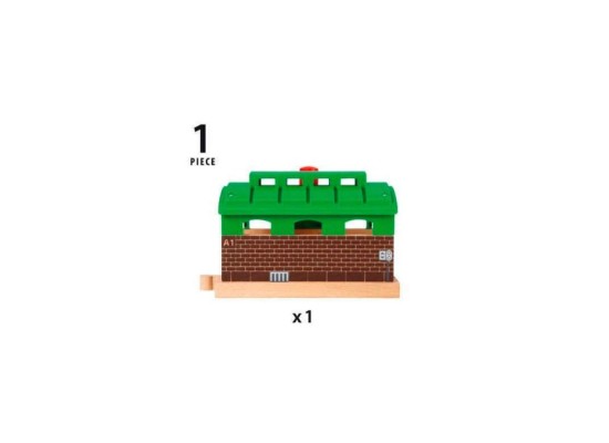 Lokschuppen mit Rolltor