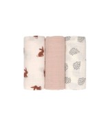 3er-Pack Mullwindeln 60x60 cm