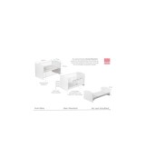 2-tlg. Babyzimmer Classic White