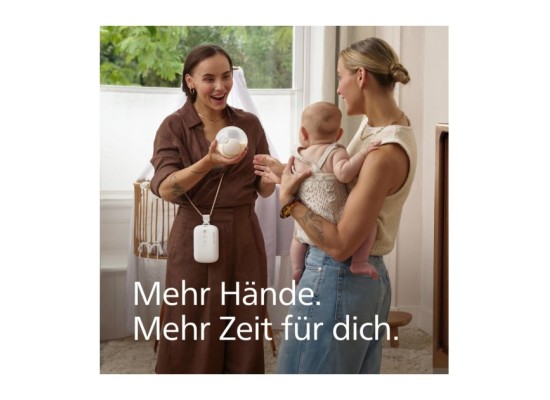 Elektrische Einzel-Milchpumpe handsfree SCF543/11