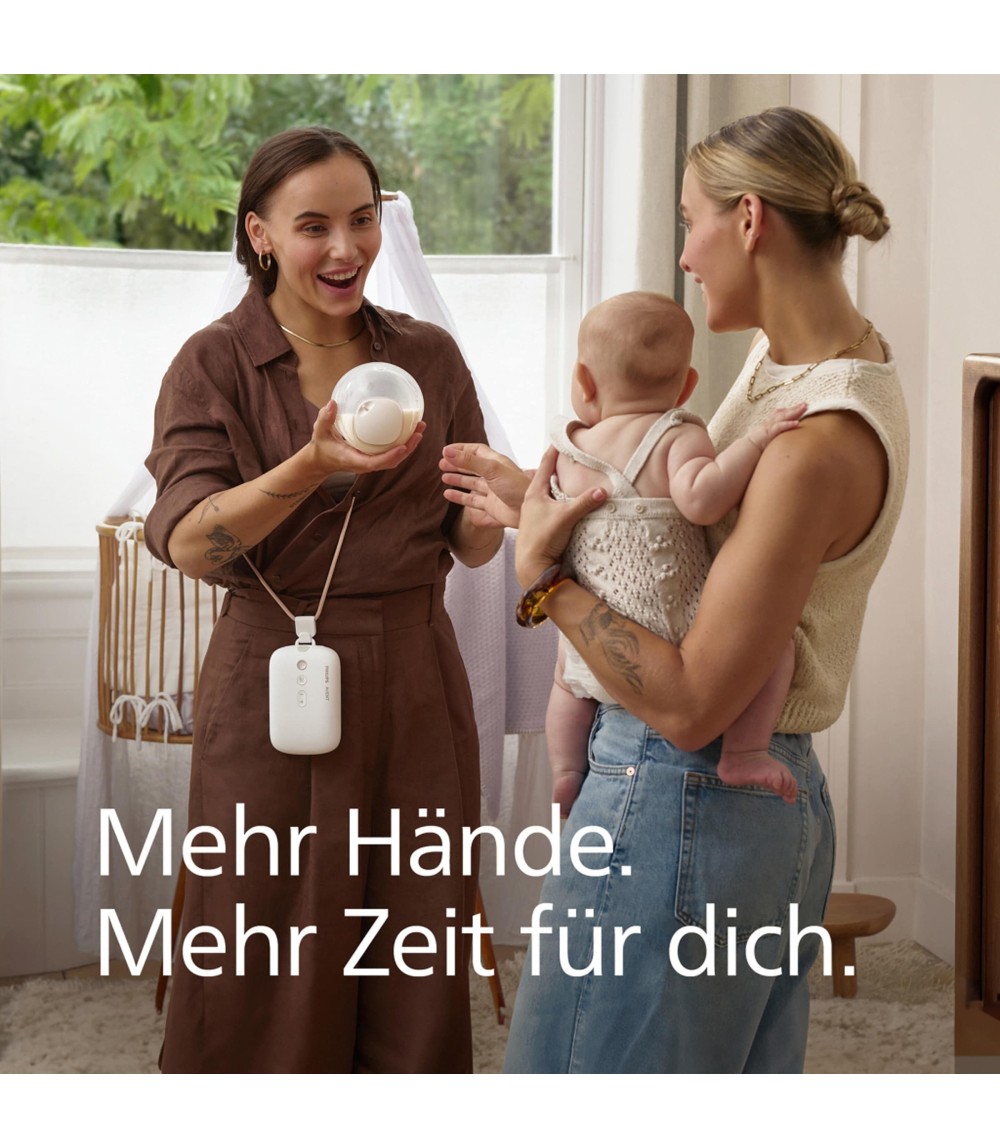 Elektrische Einzel-Milchpumpe handsfree SCF543/11