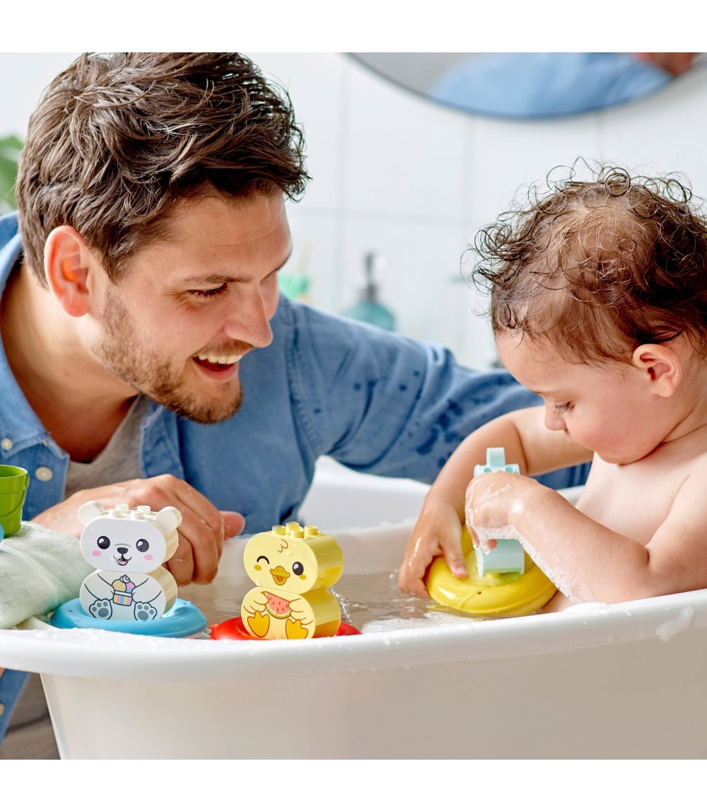 10965 Badewannenspaß: Schwimmender Tierzug