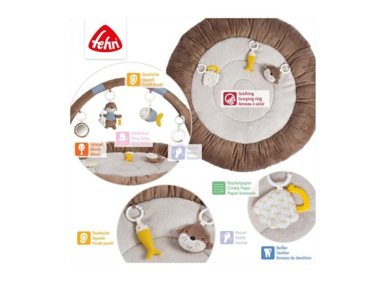Spielbogen mit 3-D-Activity-Nest Otter Theo