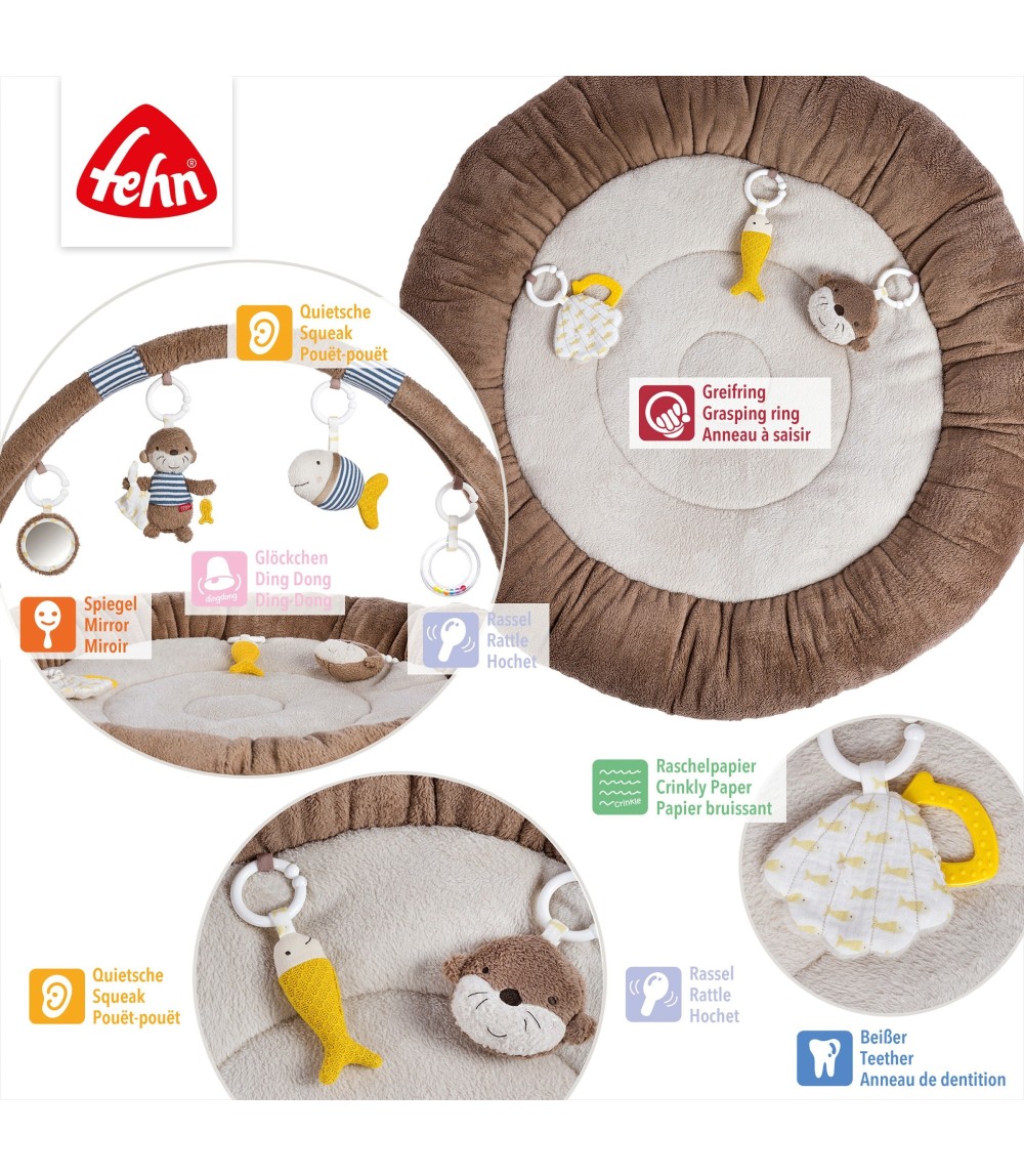 Spielbogen mit 3-D-Activity-Nest Otter Theo