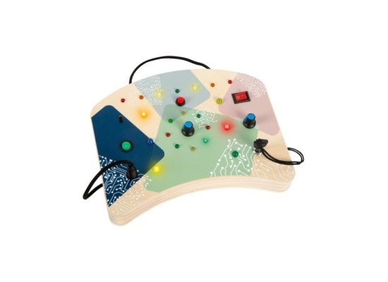 Motorikbrett LED Licht & Schalter