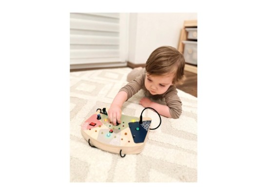 Motorikbrett LED Licht & Schalter