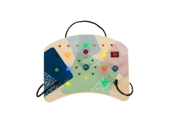 Motorikbrett LED Licht & Schalter
