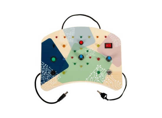 Motorikbrett LED Licht & Schalter