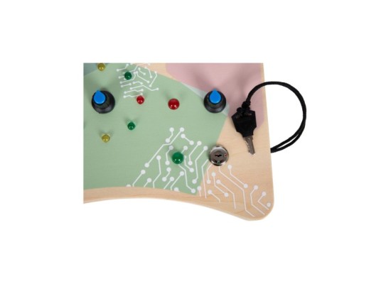 Motorikbrett LED Licht & Schalter