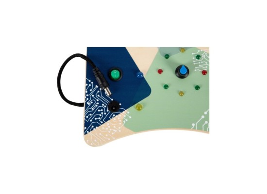 Motorikbrett LED Licht & Schalter