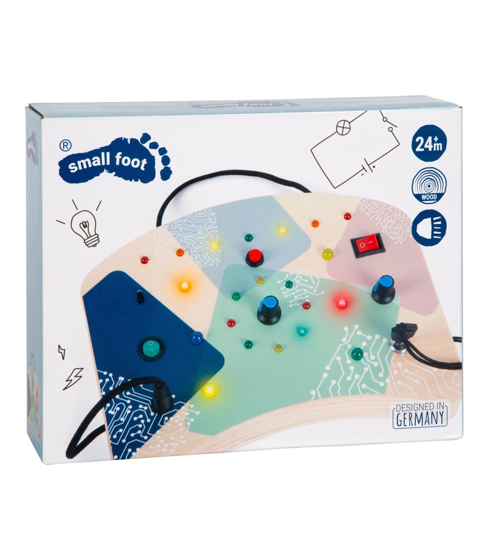 Motorikbrett LED Licht & Schalter