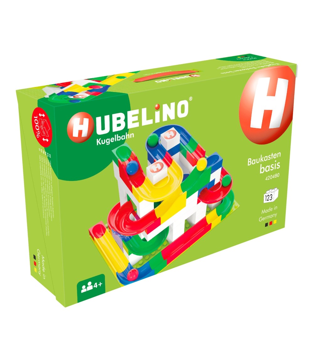 Kugelbahn Baukasten basis 123-tlg.