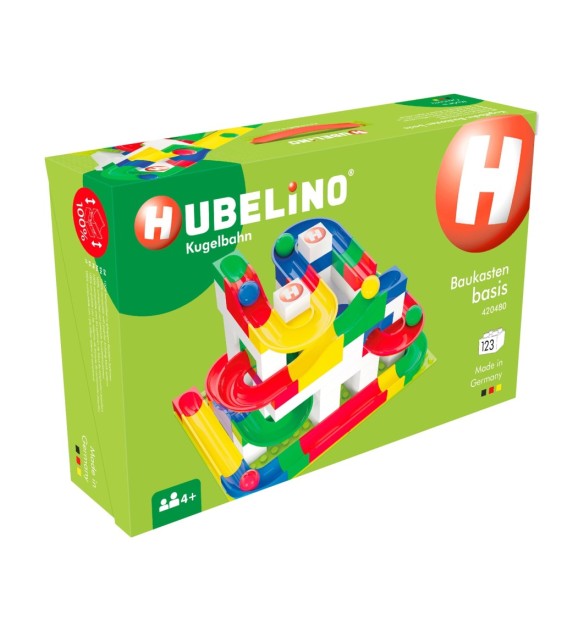 Kugelbahn Baukasten basis 123-tlg.