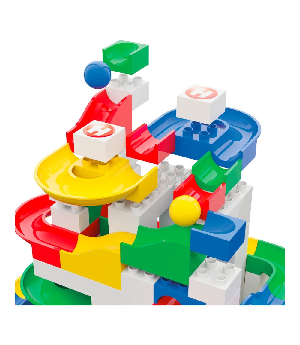 Kugelbahn Baukasten basis 123-tlg.