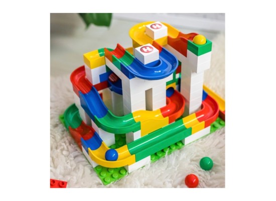 Kugelbahn Baukasten basis 123-tlg.