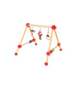 Spielbogen aus Holz Babys