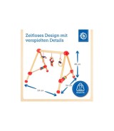 Spielbogen aus Holz Babys