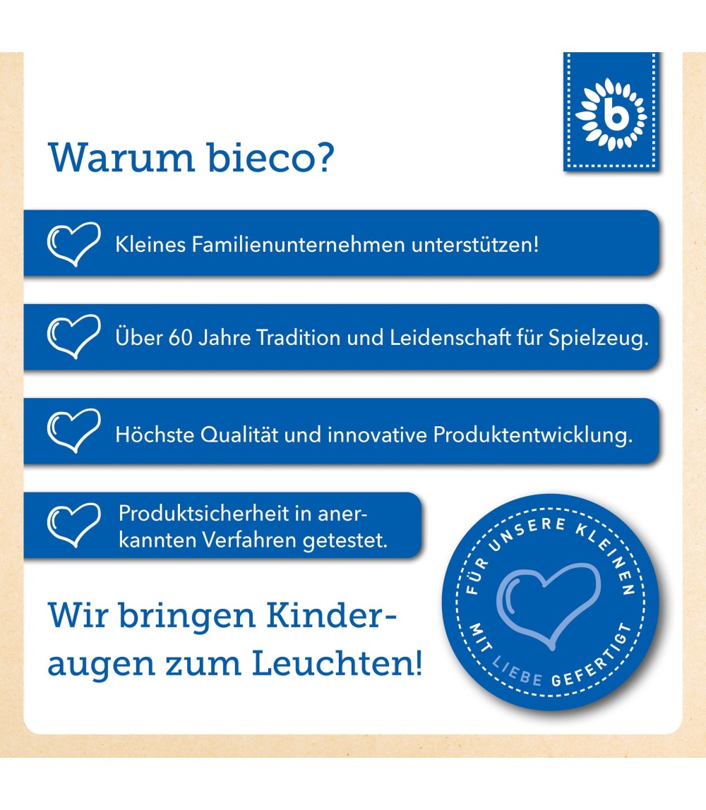 Spielbogen aus Holz Babys