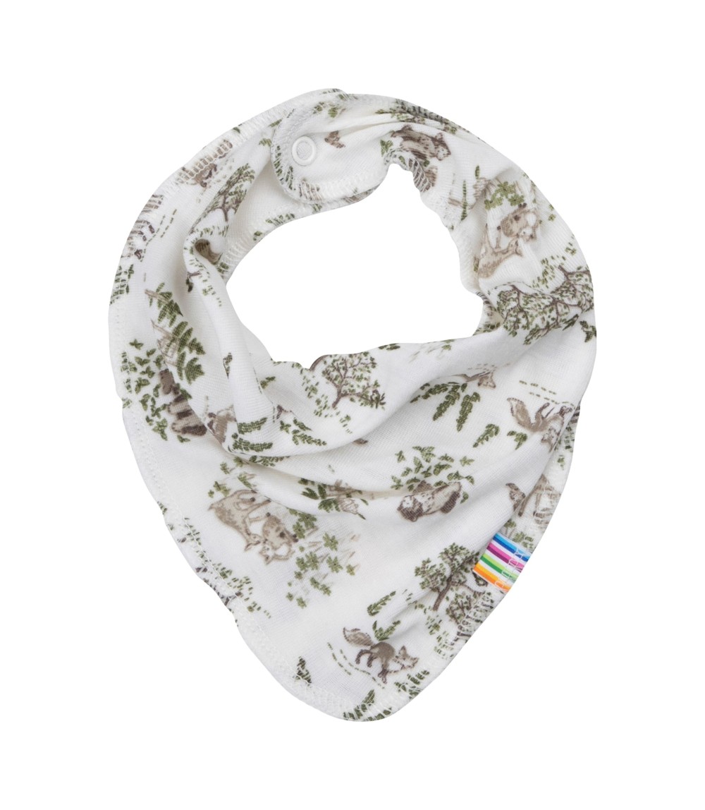 Dreieckstuch Wald Wolle/Seide