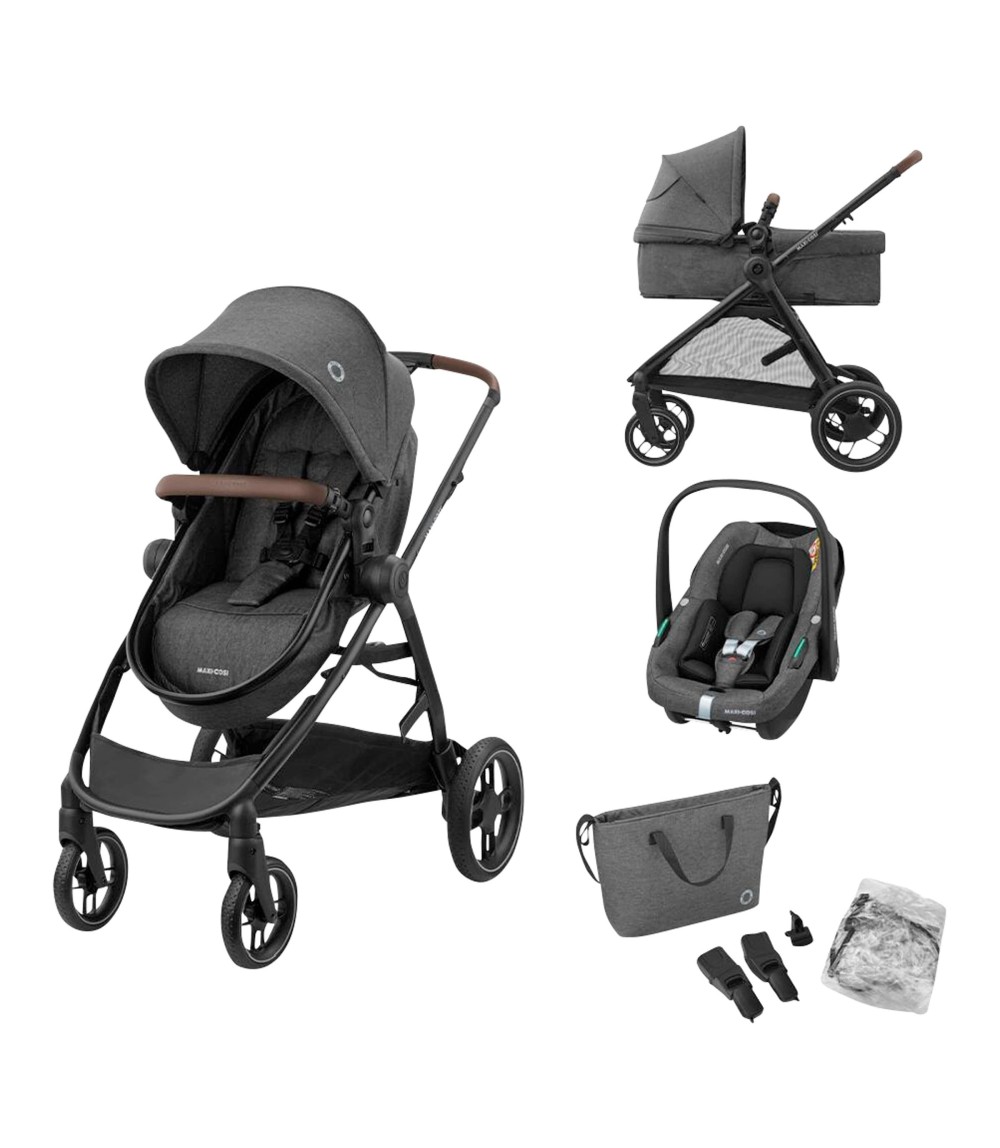 Kombikinderwagen Zelia S Trio-Set inkl. Babyschale CabrioFix