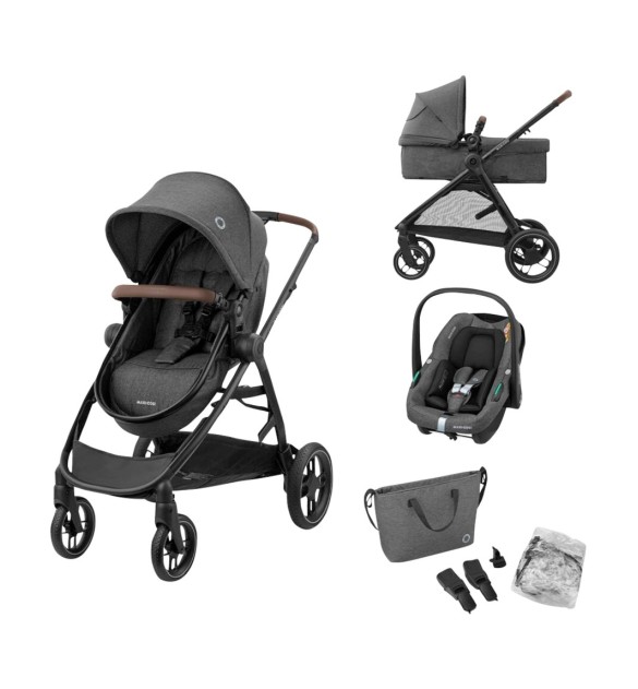 Kombikinderwagen Zelia S Trio-Set inkl. Babyschale CabrioFix