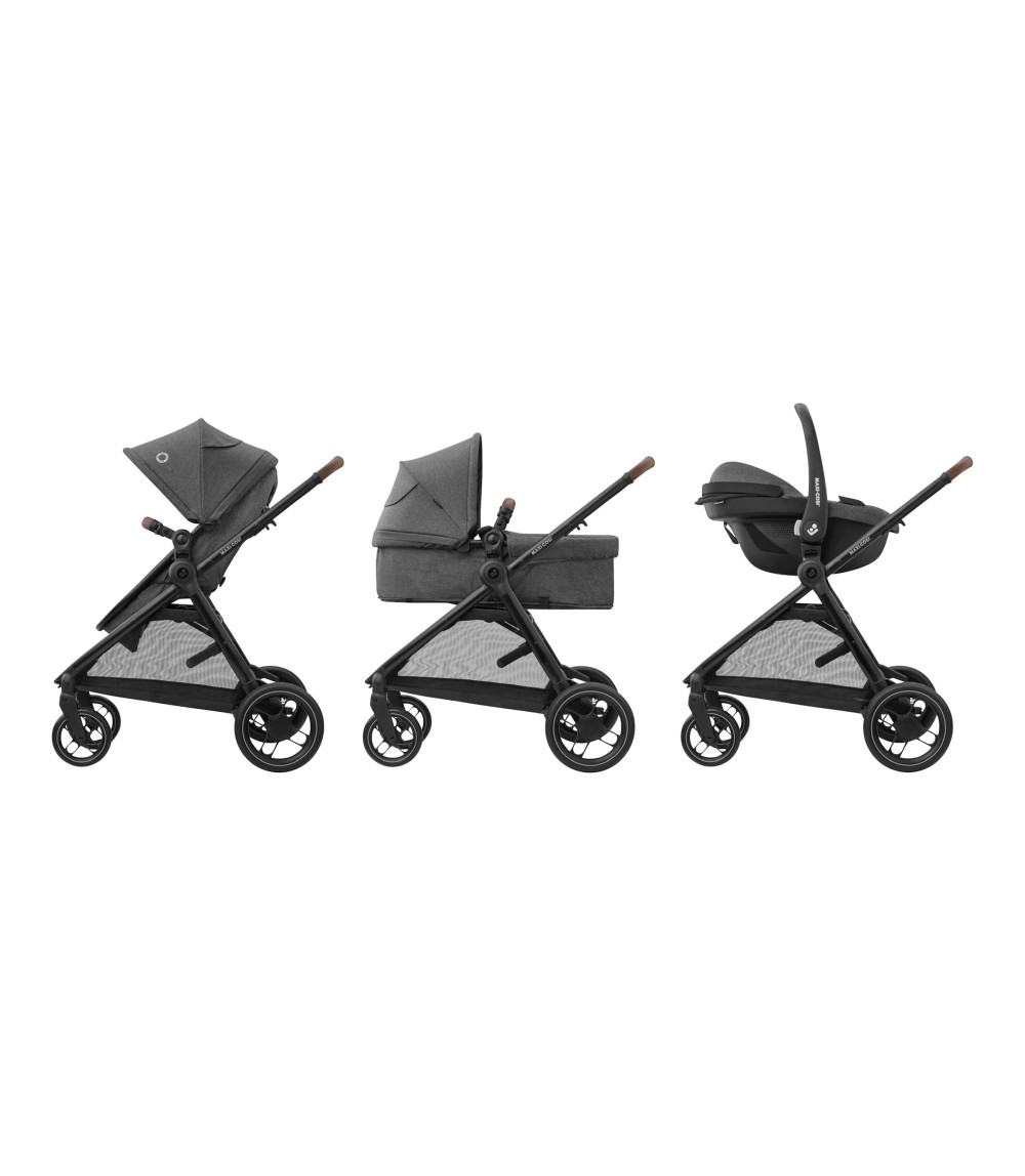 Kombikinderwagen Zelia S Trio-Set inkl. Babyschale CabrioFix