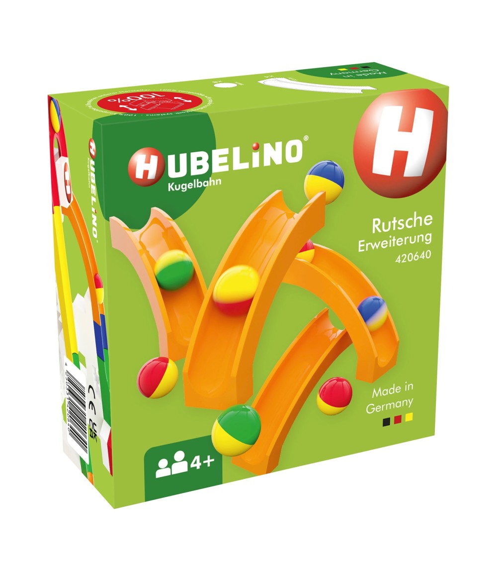 Kugelbahn Erweiterung Rutsche