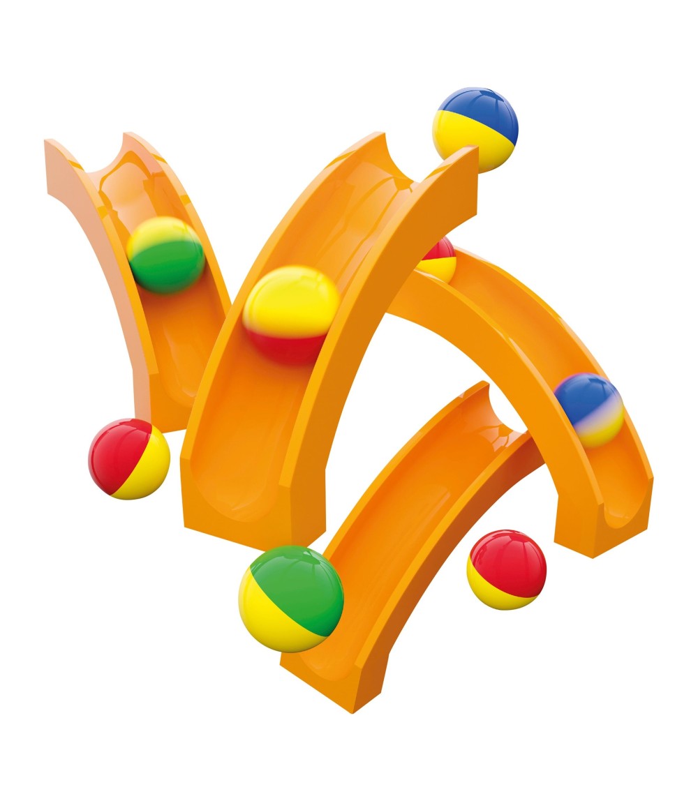 Kugelbahn Erweiterung Rutsche