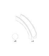 Kugelbahn Erweiterung Rutsche