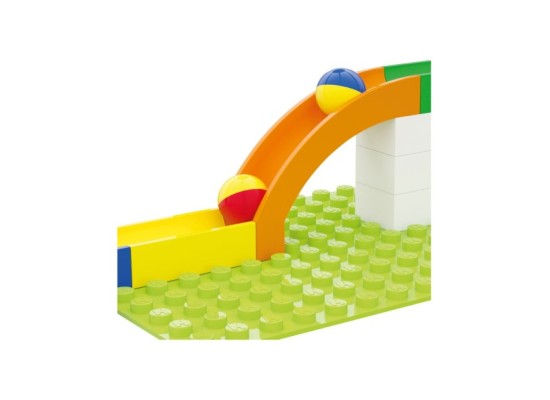 Kugelbahn Erweiterung Rutsche