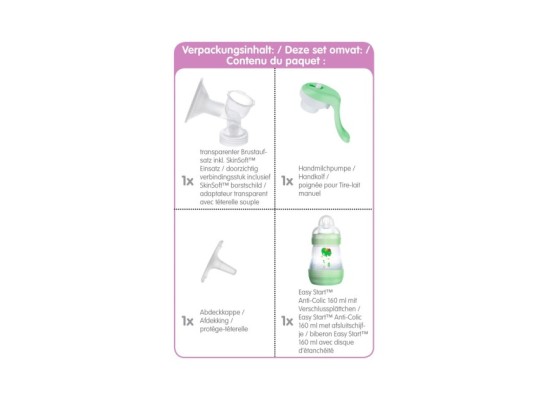 Handmilchpumpe Kompakt