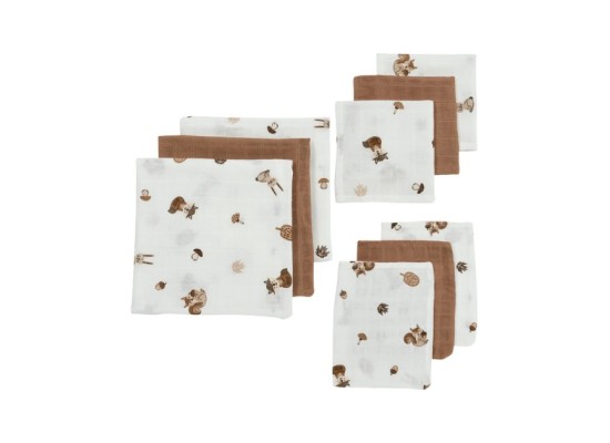 9-tlg. Starterset mit Mullwindeln