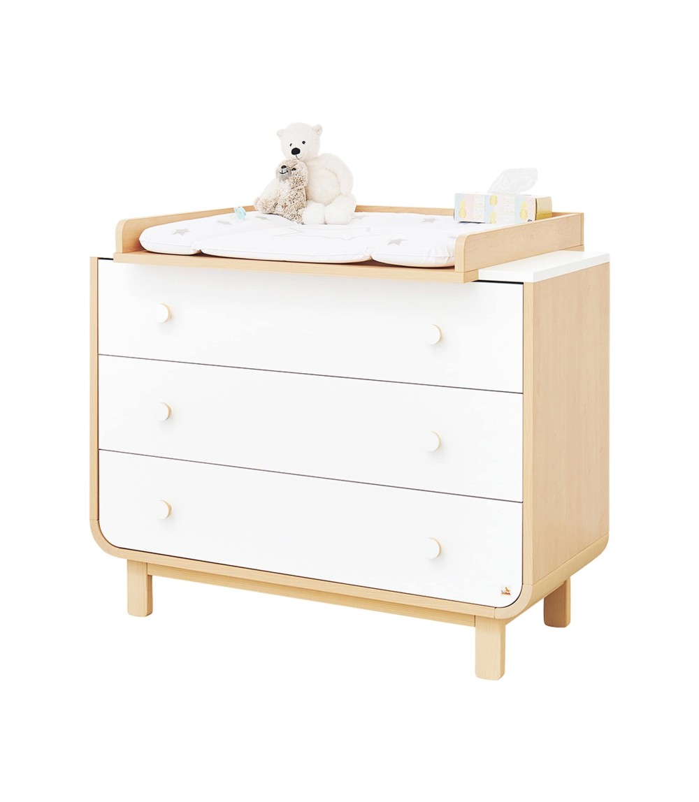 3-tlg. Babyzimmer Round breit groß