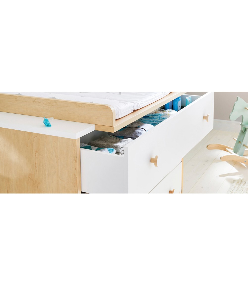 3-tlg. Babyzimmer Round breit groß