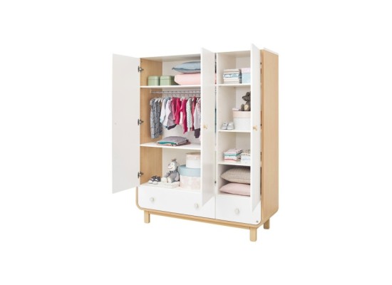 3-tlg. Babyzimmer Round breit groß