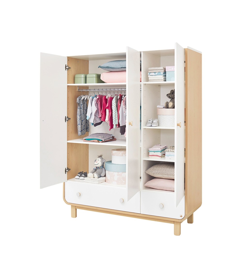 3-tlg. Babyzimmer Round breit groß
