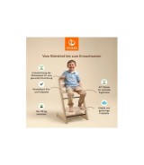 Treppenhochstuhl Eiche