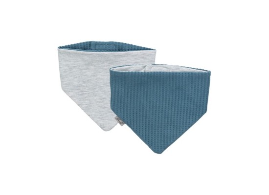 2er-Pack Dreieckstücher Waffelpiqué Dino