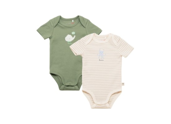 2er-Pack Bodys kurzarm Sunny Adventure